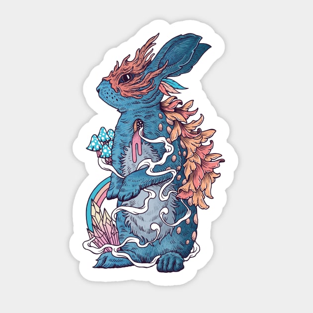 Lucky Rabbit Sticker by MatMiller